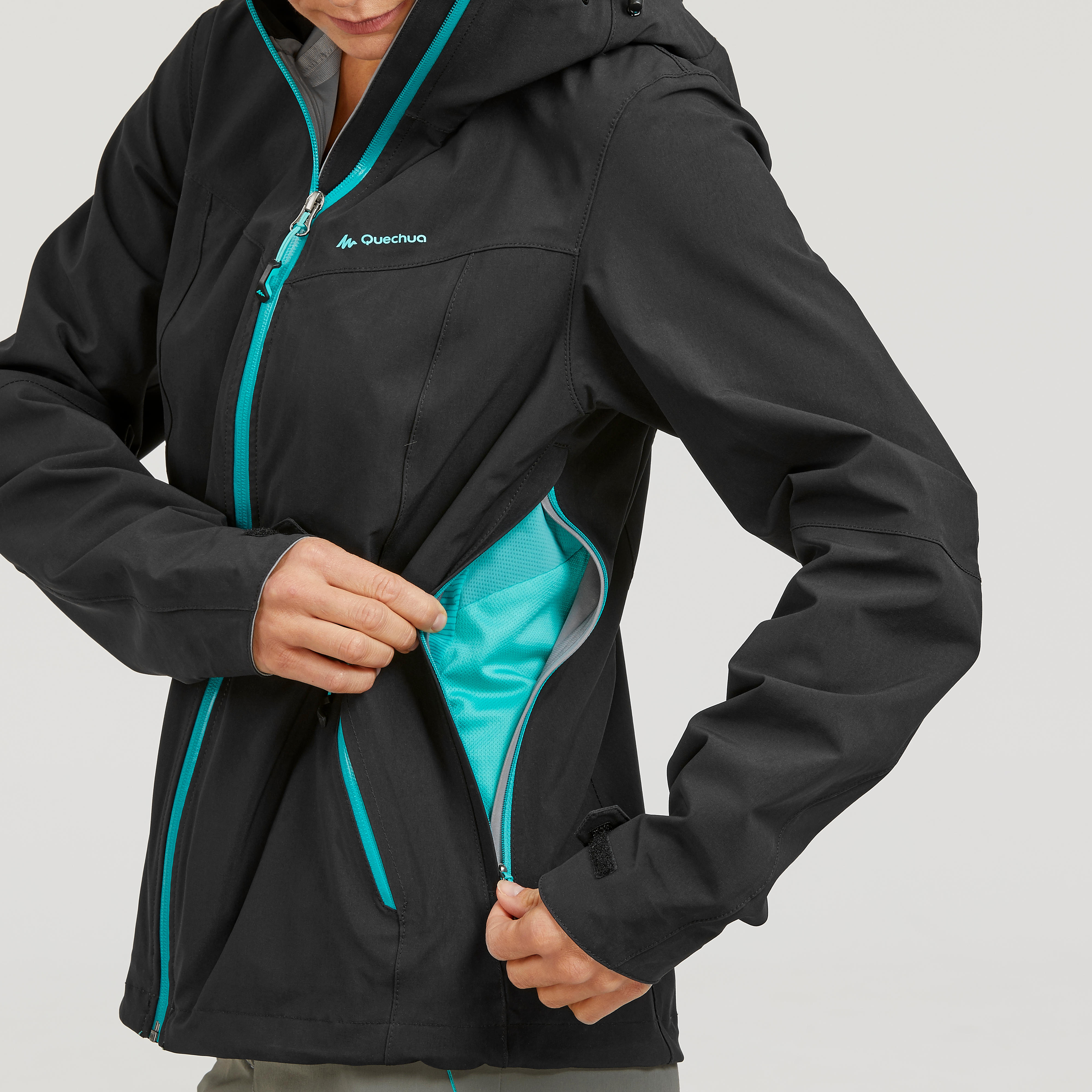 Mh500 De Montaña Senderismo Impermeable Mujer Chaqueta Ciruela XwpZqp